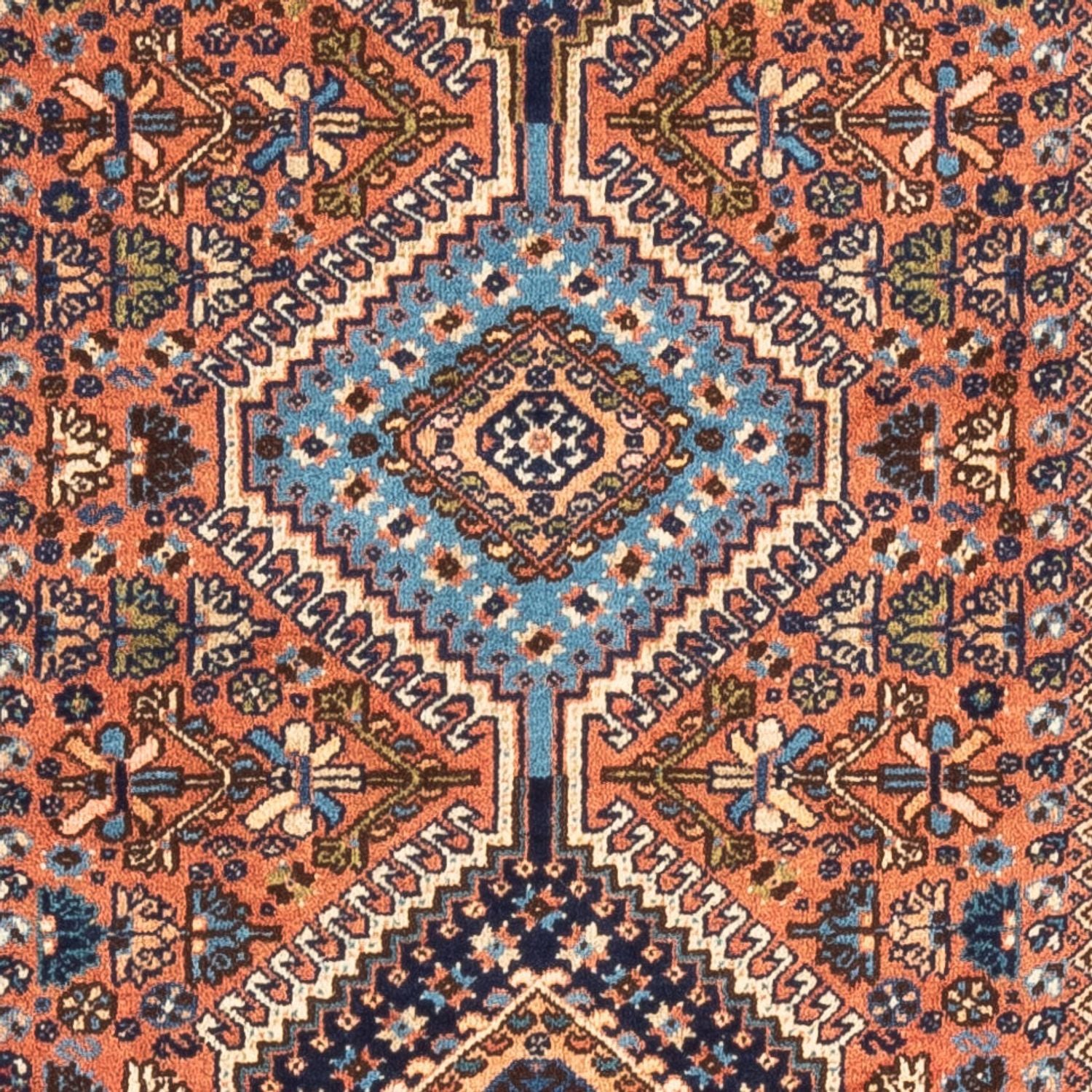 Tappeto corsia Tappeto Persero - Nomade - 197 x 80 cm - rosso