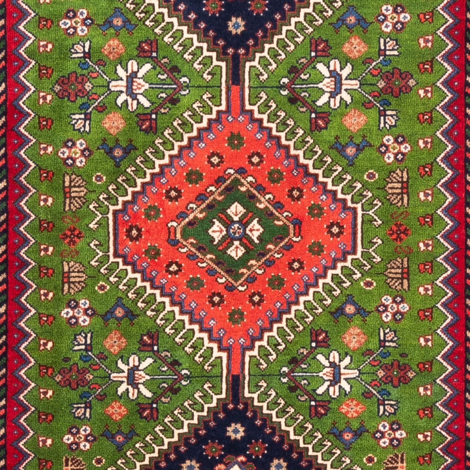 Tappeto corsia Tappeto Persero - Nomade - 212 x 80 cm - verde