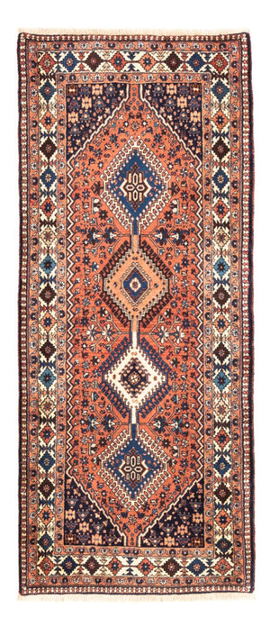 Tappeto corsia Tappeto Persero - Nomade - 190 x 80 cm - rosso