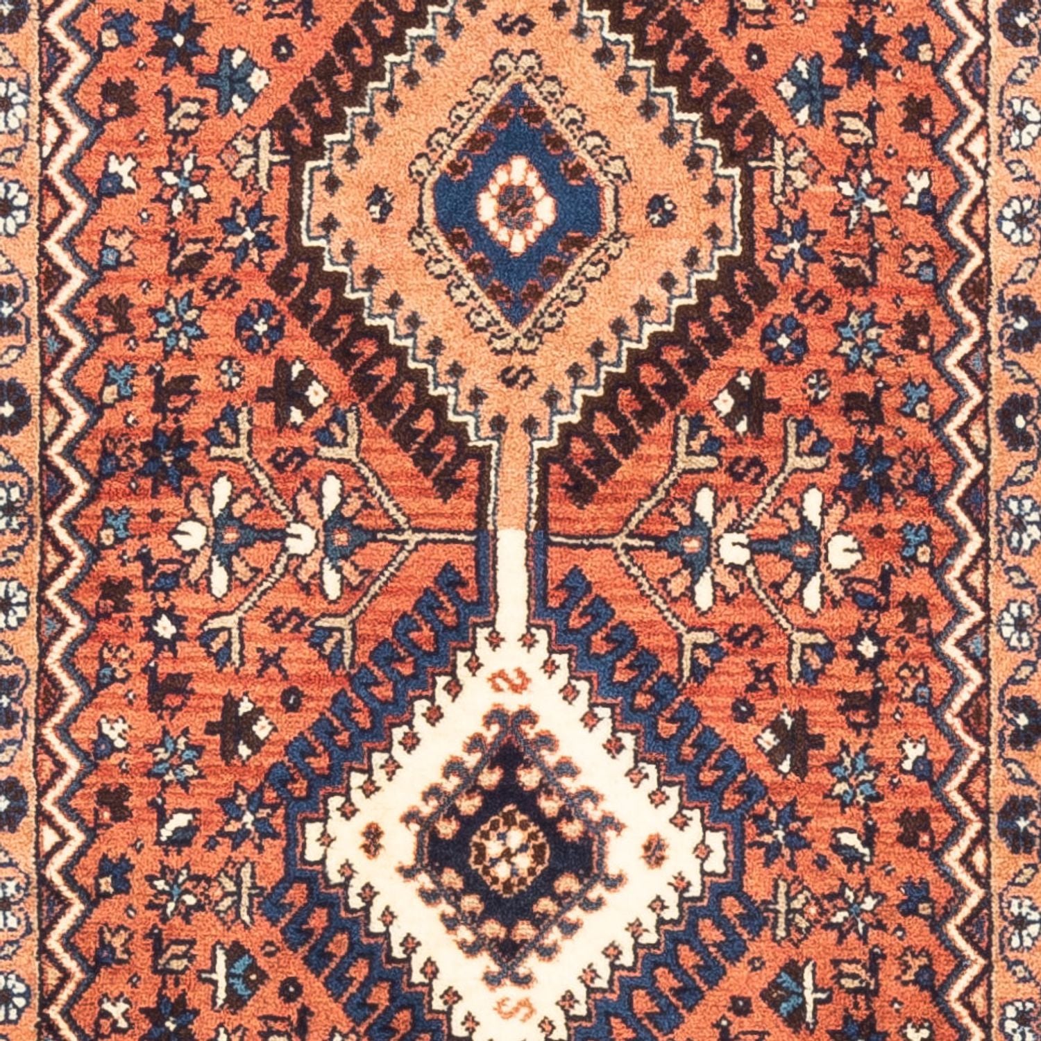 Tappeto corsia Tappeto Persero - Nomade - 190 x 80 cm - rosso