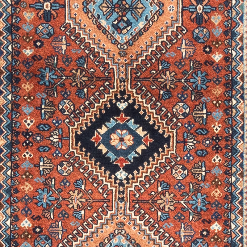Tappeto corsia Tappeto Persero - Nomade - 205 x 83 cm - rosso
