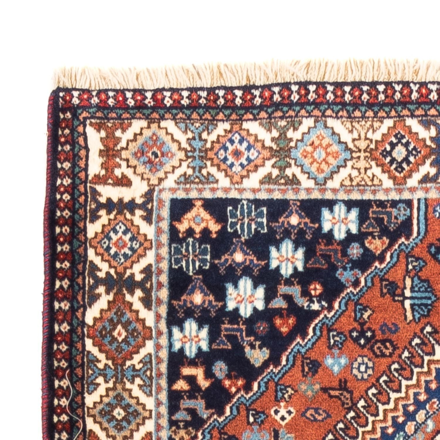 Tappeto corsia Tappeto Persero - Nomade - 205 x 83 cm - rosso