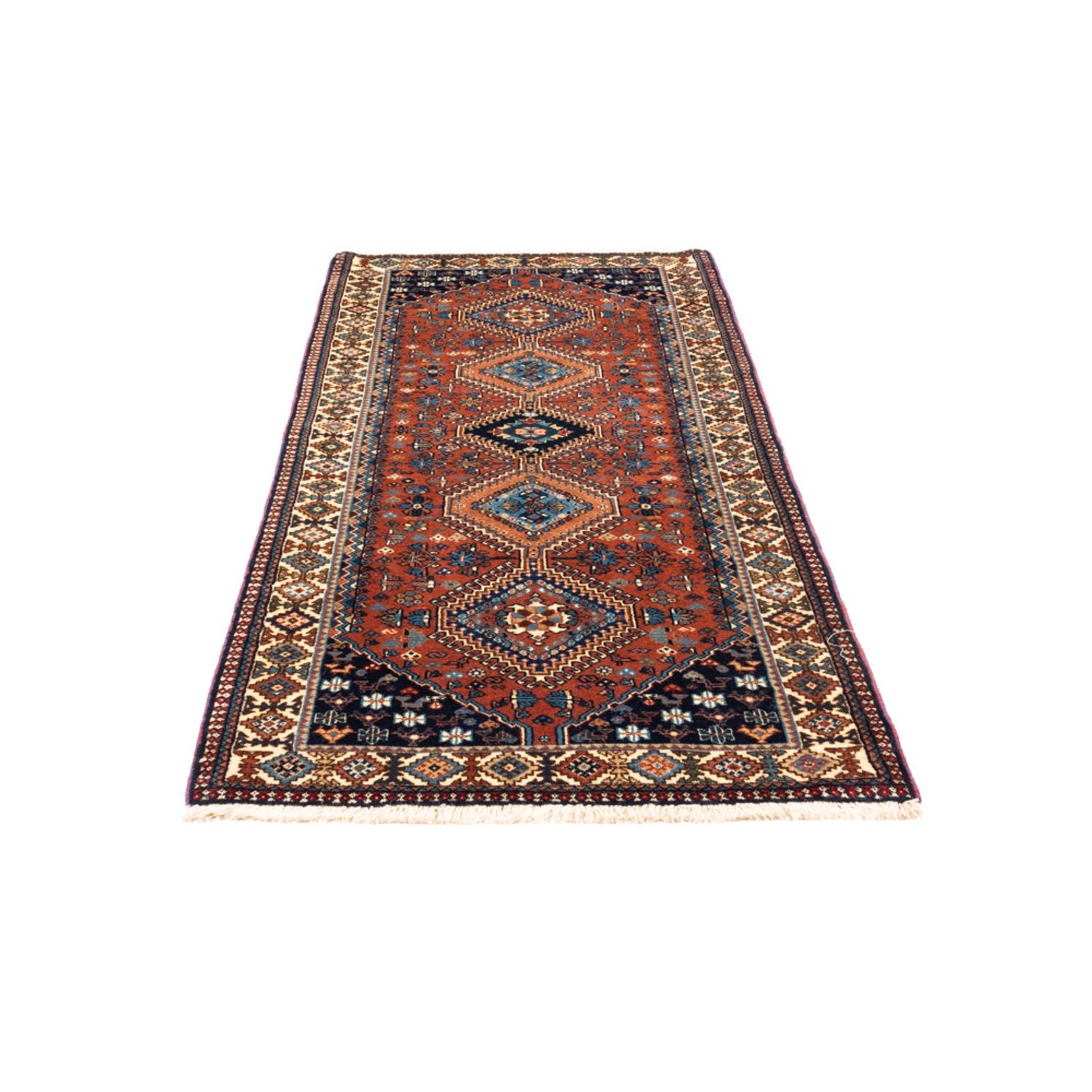 Tappeto corsia Tappeto Persero - Nomade - 205 x 83 cm - rosso