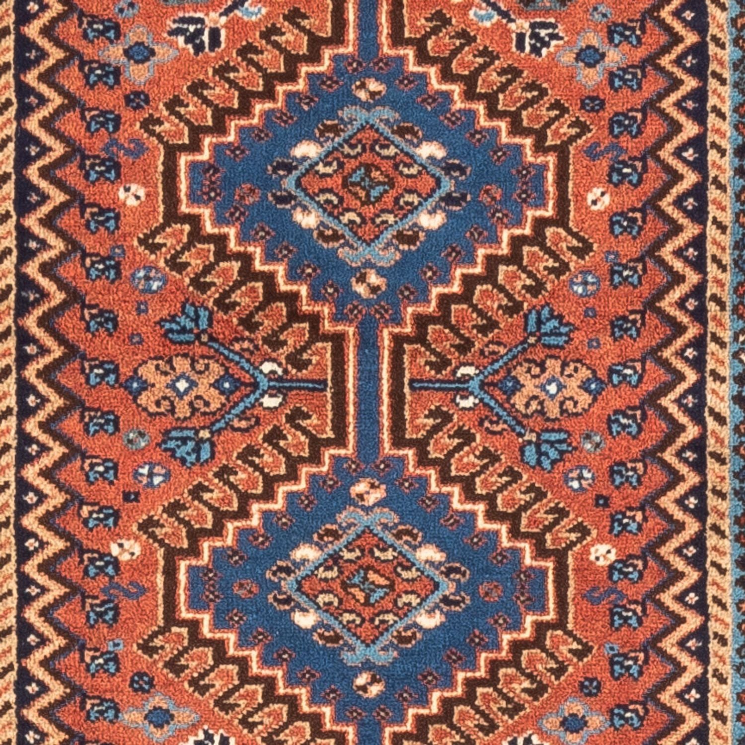 Tappeto corsia Tappeto Persero - Nomade - 195 x 60 cm - rosso