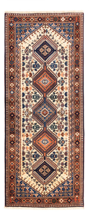 Tappeto corsia Tappeto Persero - Nomade - 195 x 83 cm - crema