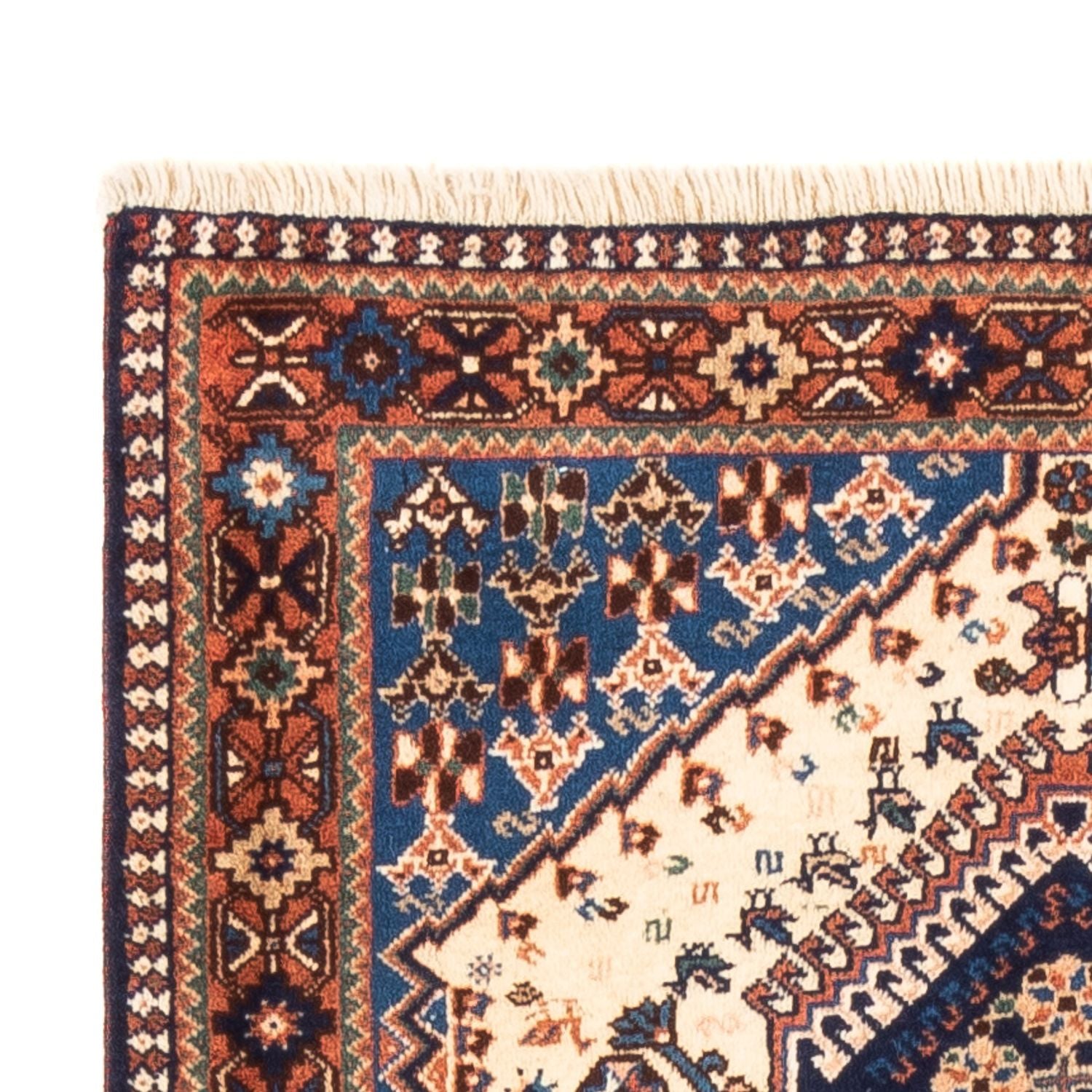 Tappeto corsia Tappeto Persero - Nomade - 195 x 83 cm - crema