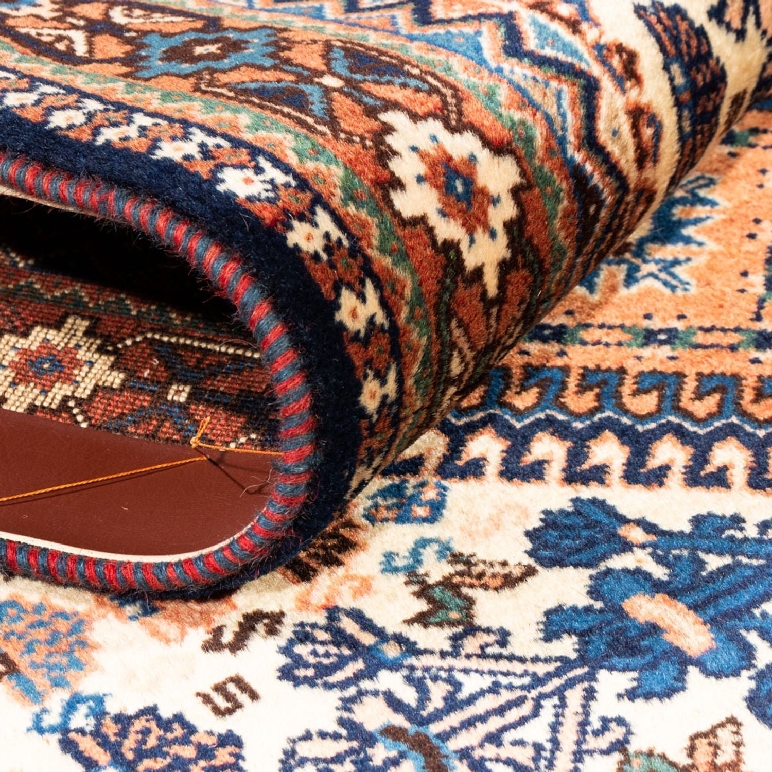 Tappeto corsia Tappeto Persero - Nomade - 195 x 83 cm - crema