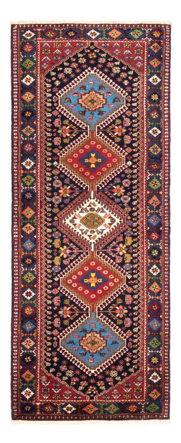 Tappeto corsia Tappeto Persero - Nomade - 190 x 80 cm - blu scuro