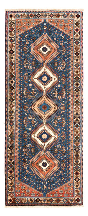 Tappeto corsia Tappeto Persero - Nomade - 200 x 84 cm - blu