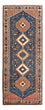 Tappeto corsia Tappeto Persero - Nomade - 200 x 84 cm - blu