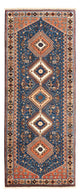 Tappeto corsia Tappeto Persero - Nomade - 200 x 84 cm - blu