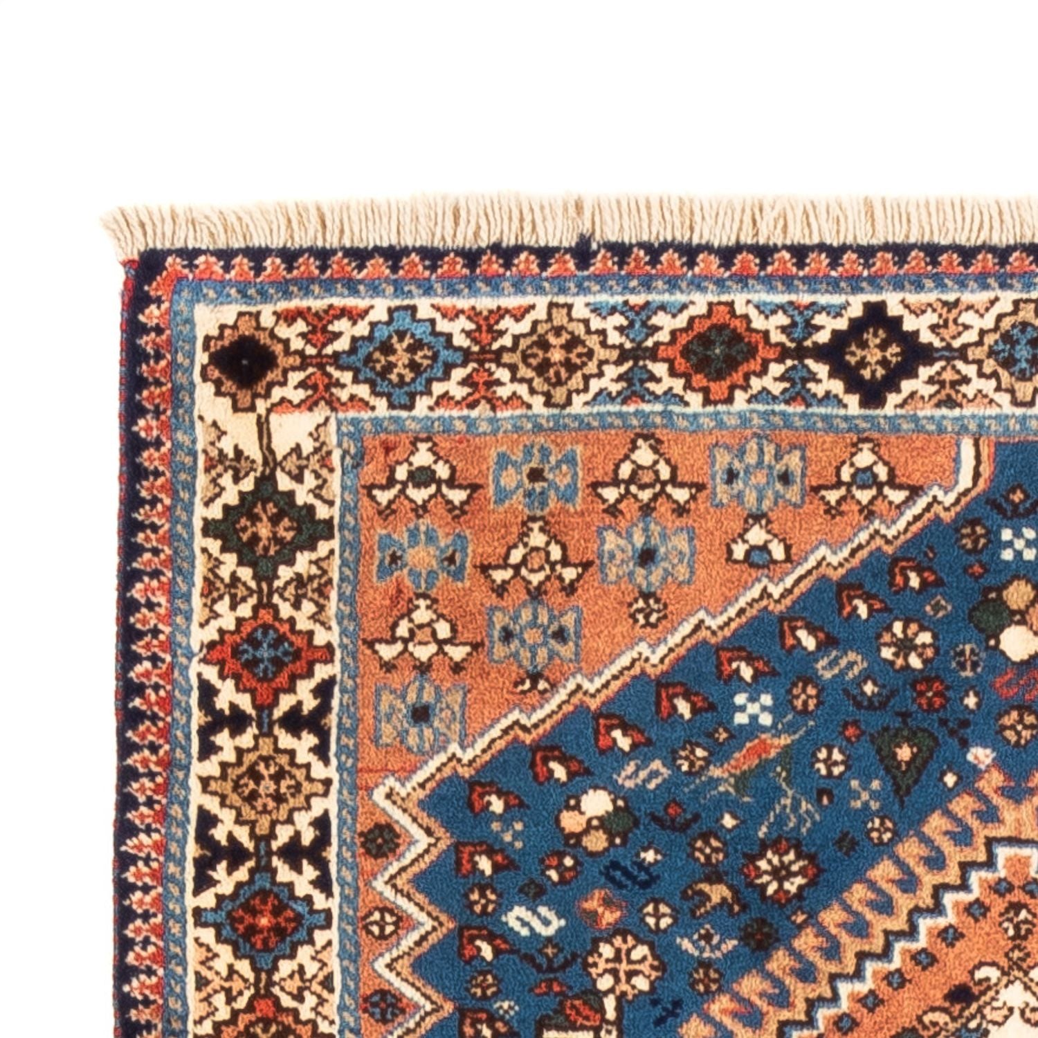 Tappeto corsia Tappeto Persero - Nomade - 200 x 84 cm - blu