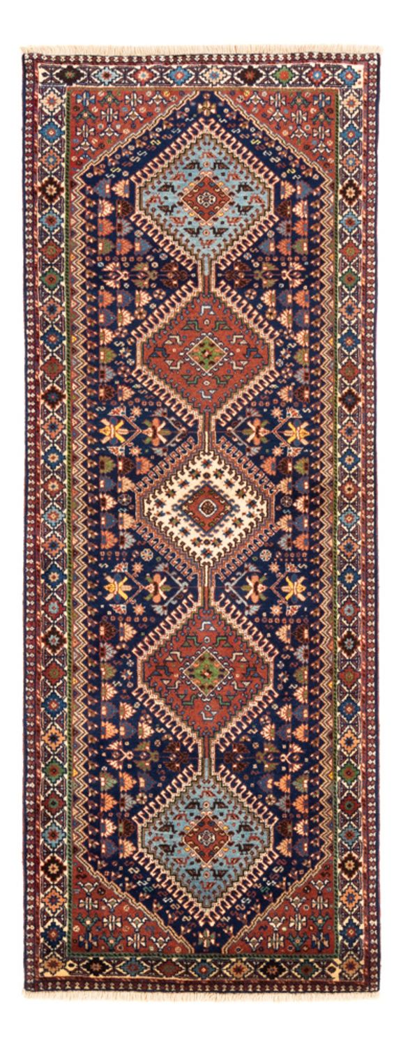 Tappeto corsia Tappeto Persero - Nomade - 204 x 80 cm - blu scuro