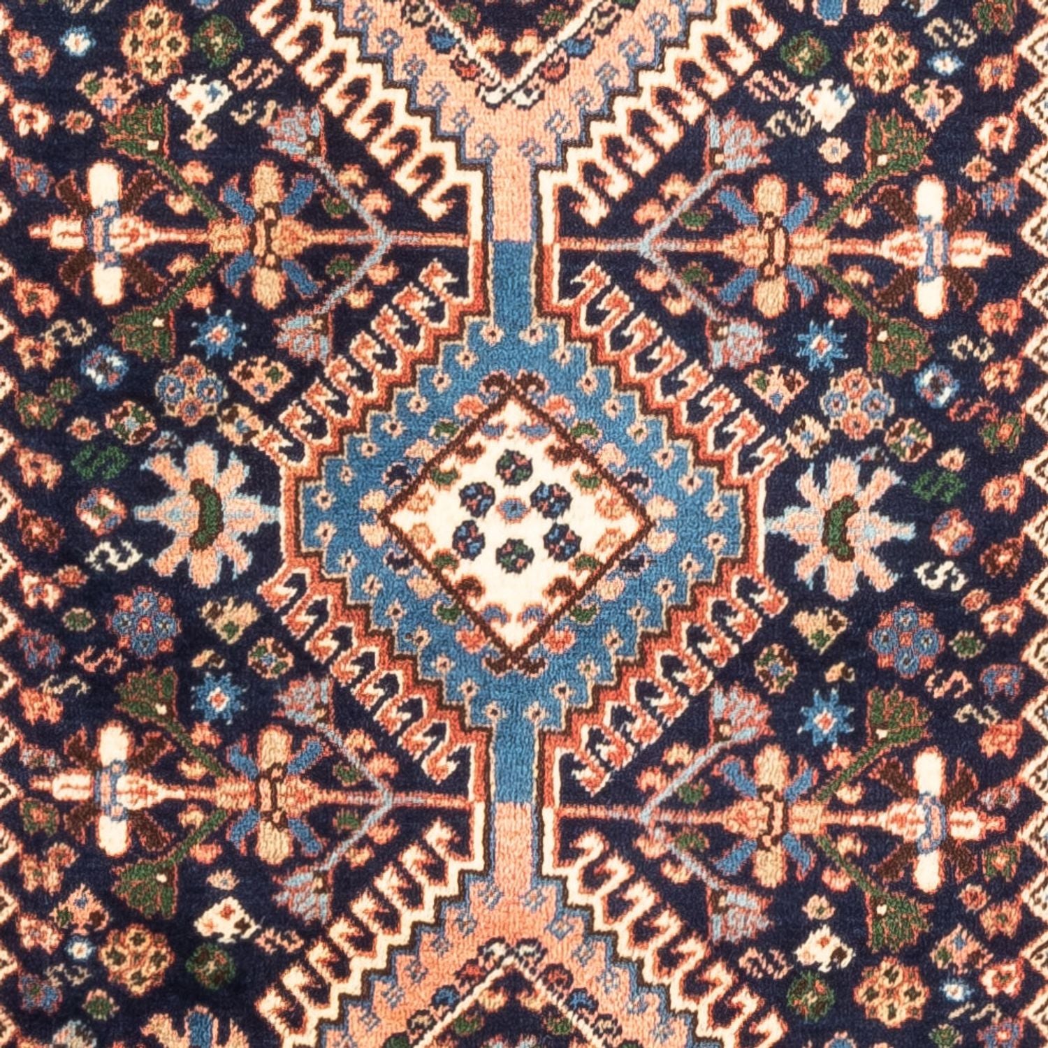 Tappeto Persero - Nomade - 130 x 82 cm - blu scuro