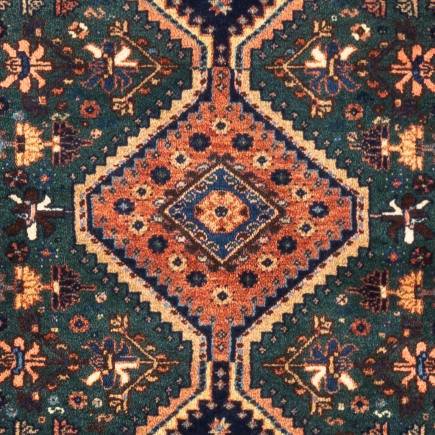 Tappeto Persero - Nomade - 127 x 85 cm - blu scuro