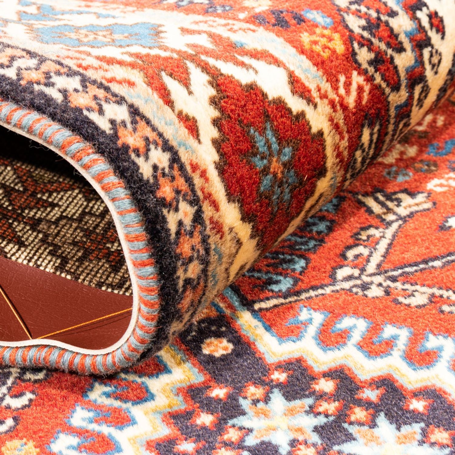 Tappeto corsia Tappeto Persero - Nomade - 190 x 85 cm - rosso