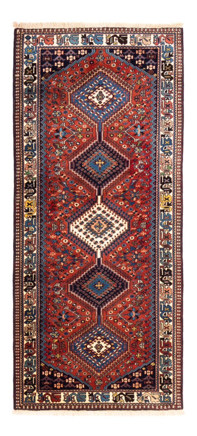 Tappeto corsia Tappeto Persero - Nomade - 193 x 85 cm - rosso