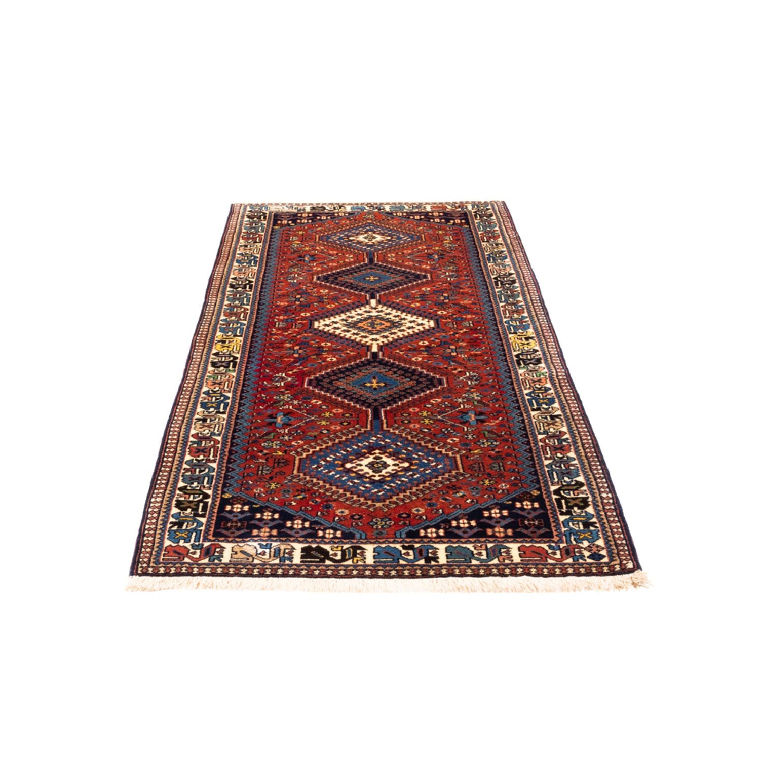 Tappeto corsia Tappeto Persero - Nomade - 193 x 85 cm - rosso