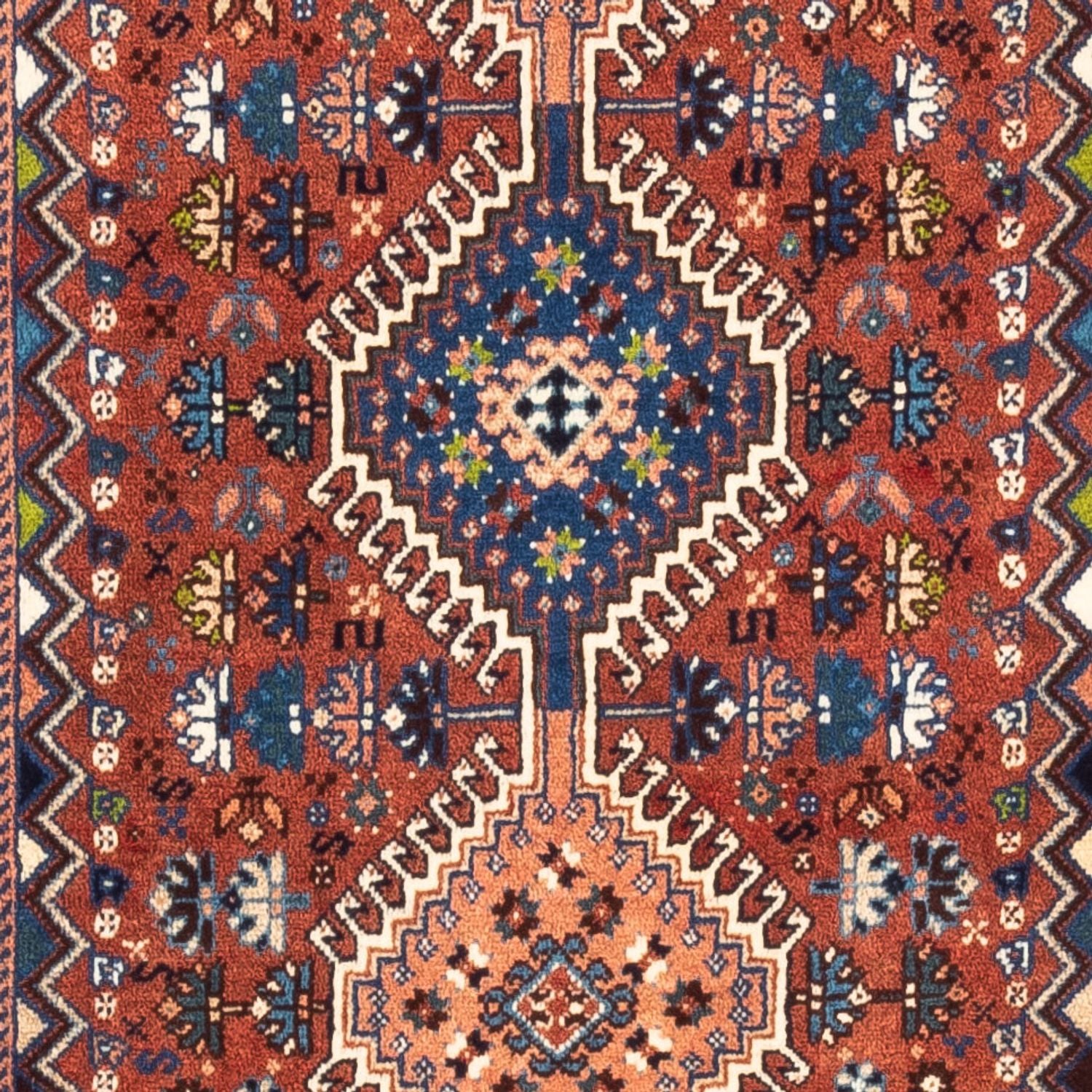 Tappeto corsia Tappeto Persero - Nomade - 195 x 80 cm - rosso