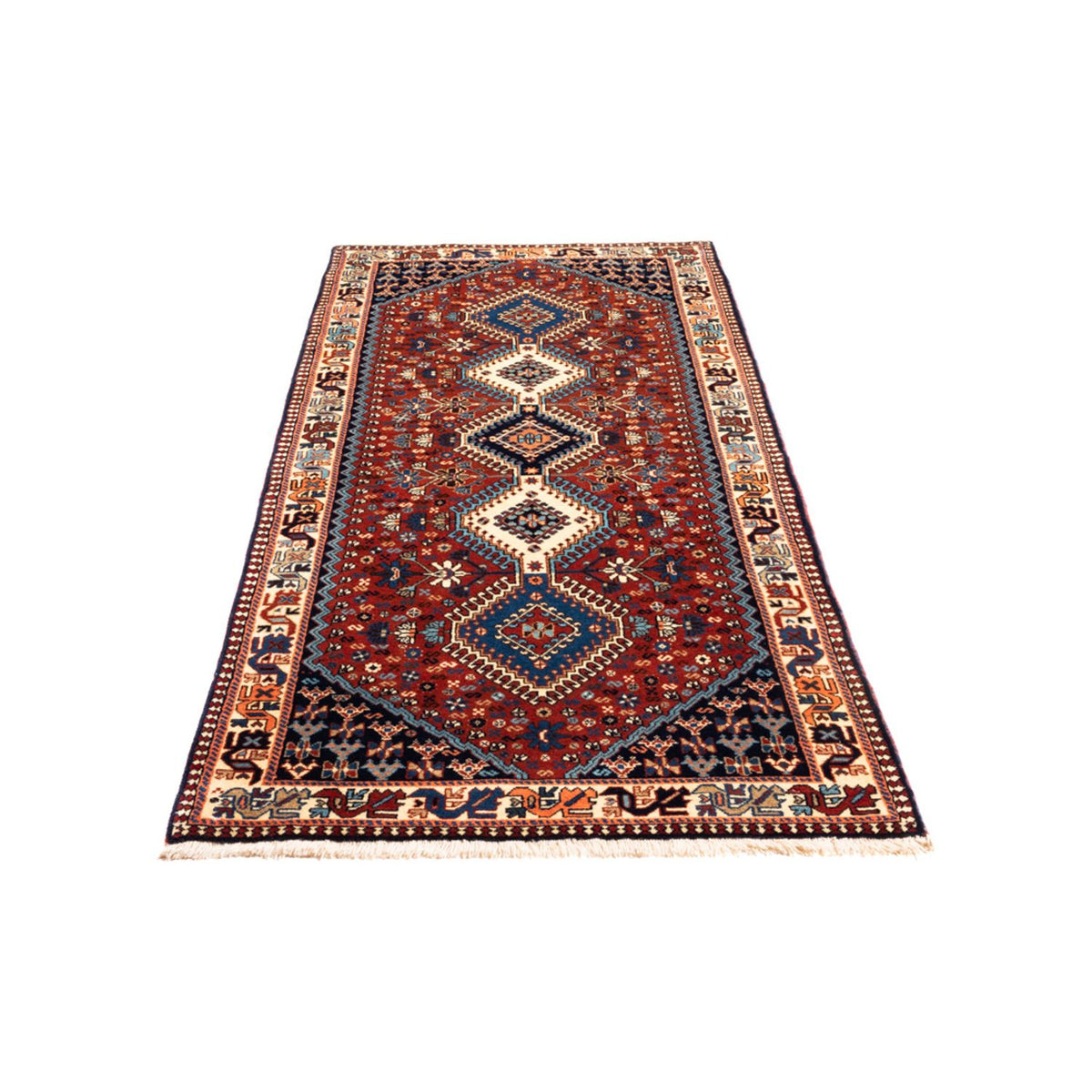 Tappeto corsia Tappeto Persero - Nomade - 200 x 80 cm - rosso