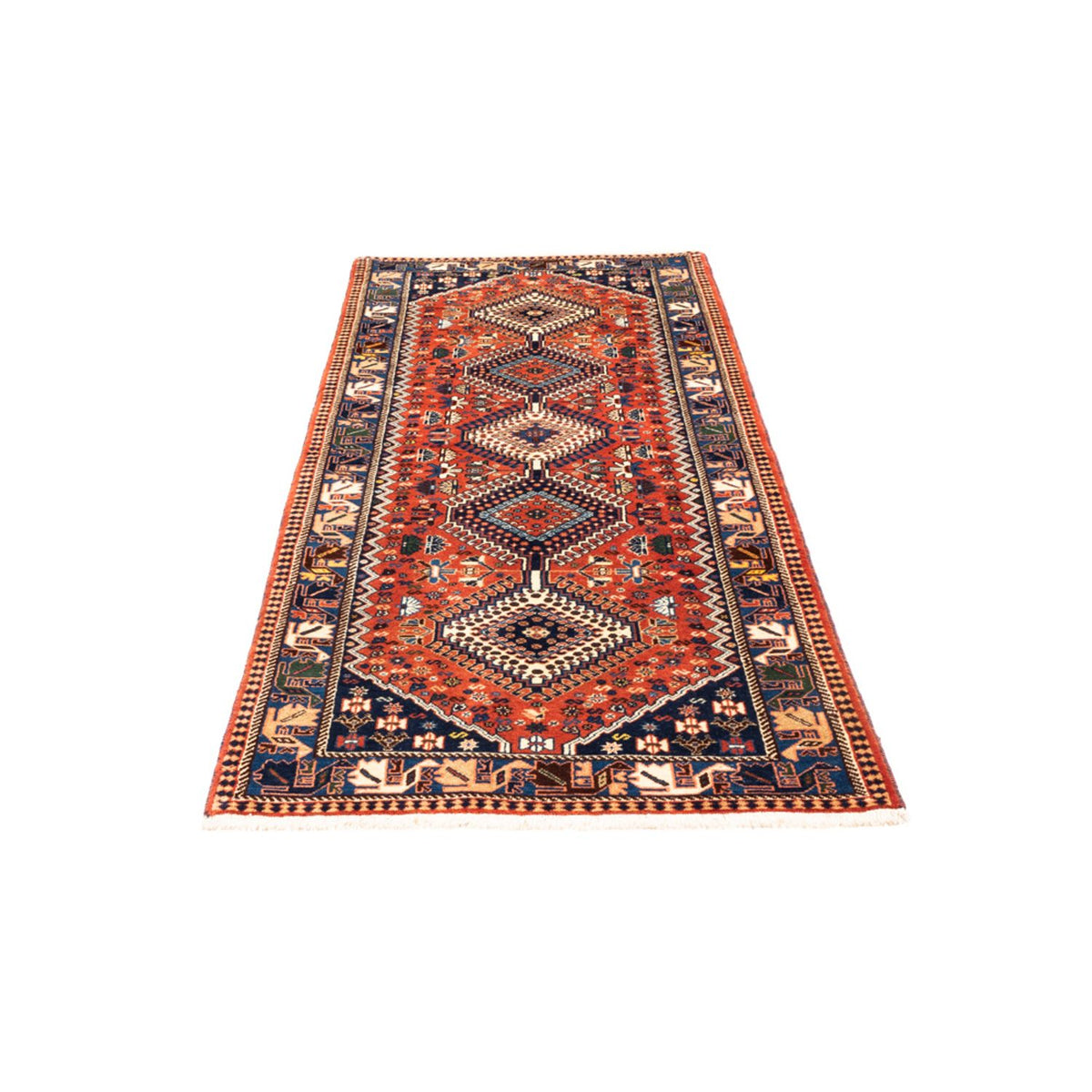 Tappeto corsia Tappeto Persero - Nomade - 210 x 80 cm - rosso