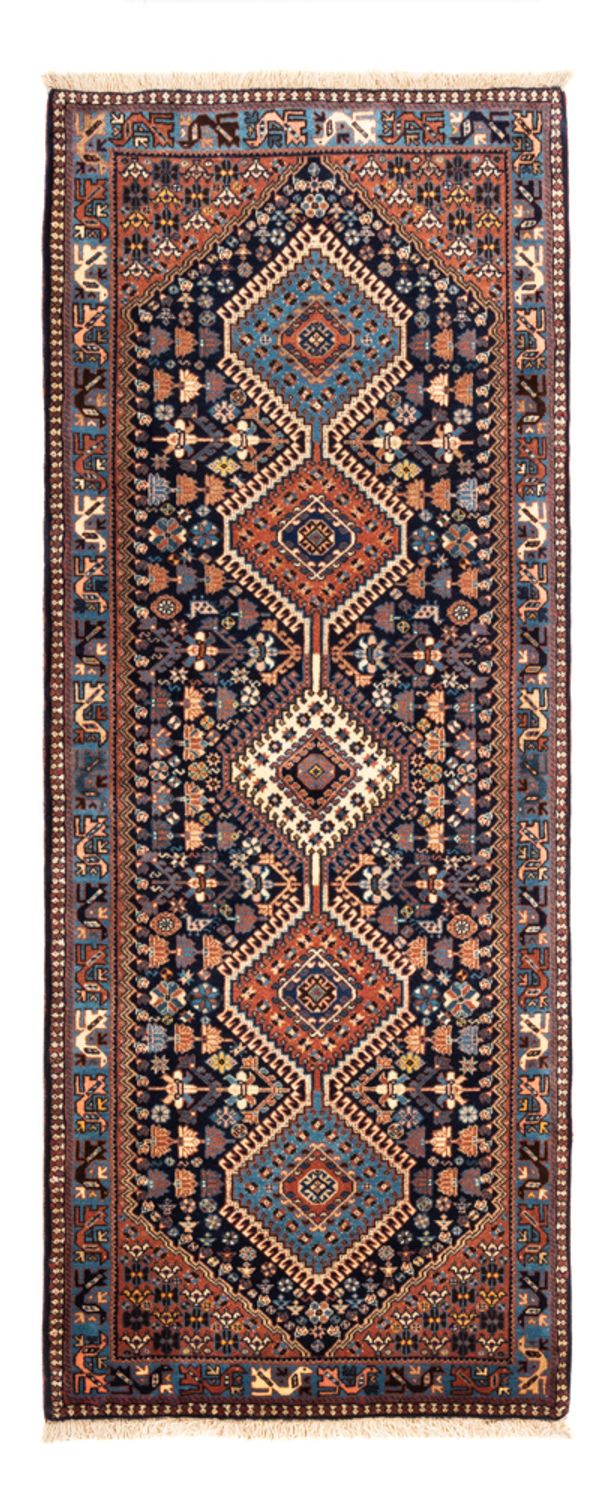 Tappeto corsia Tappeto Persero - Nomade - 202 x 84 cm - blu scuro