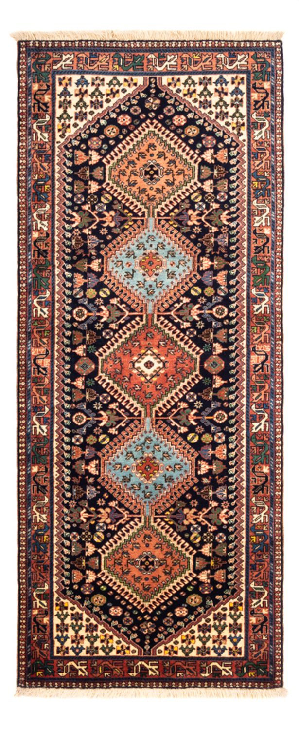 Tappeto corsia Tappeto Persero - Nomade - 200 x 83 cm - blu scuro