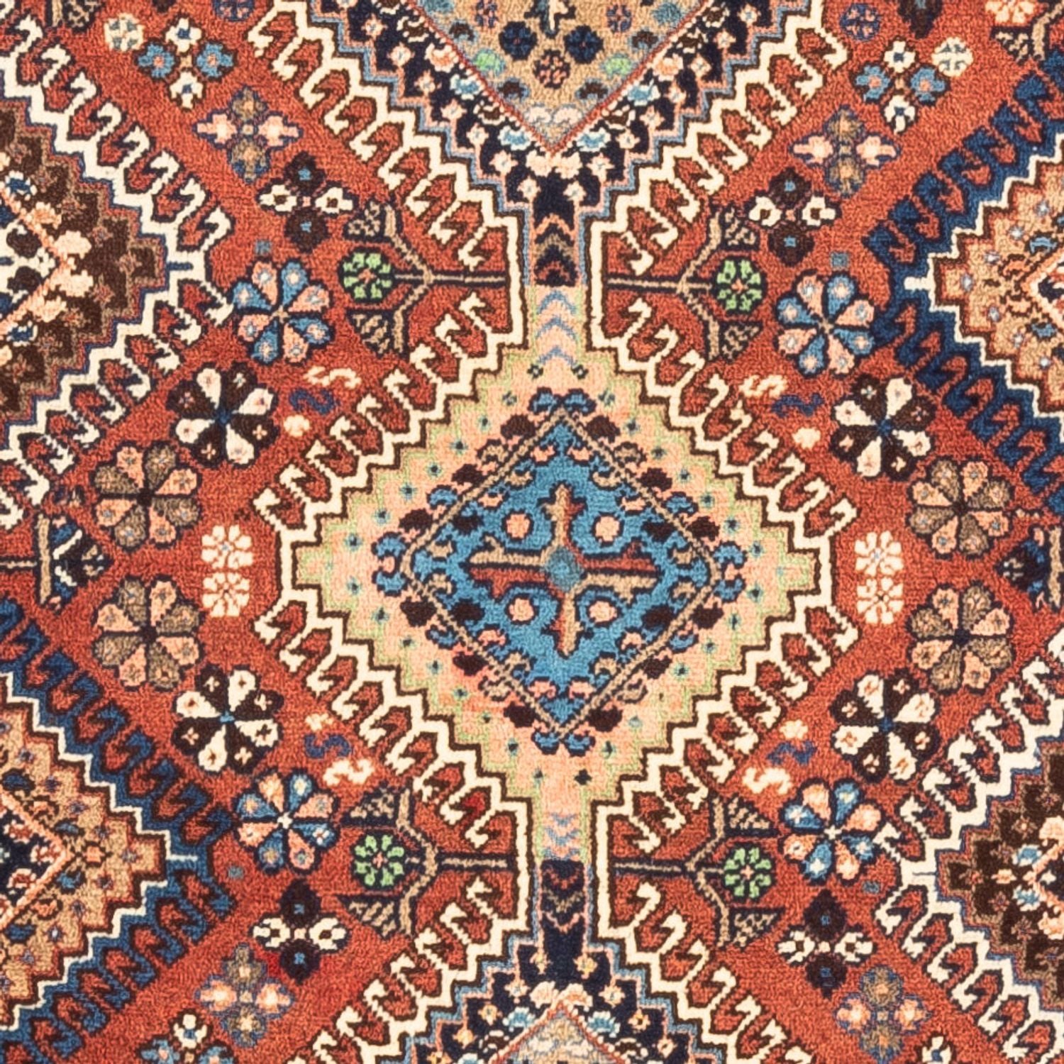 Tappeto corsia Tappeto Persero - Nomade - 194 x 80 cm - rosso