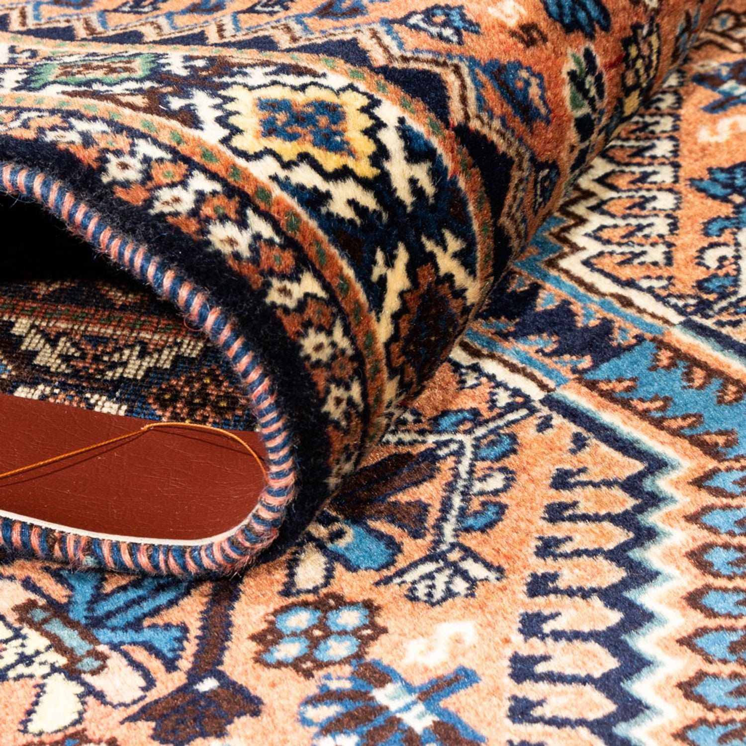 Tappeto corsia Tappeto Persero - Nomade - 193 x 85 cm - rosso
