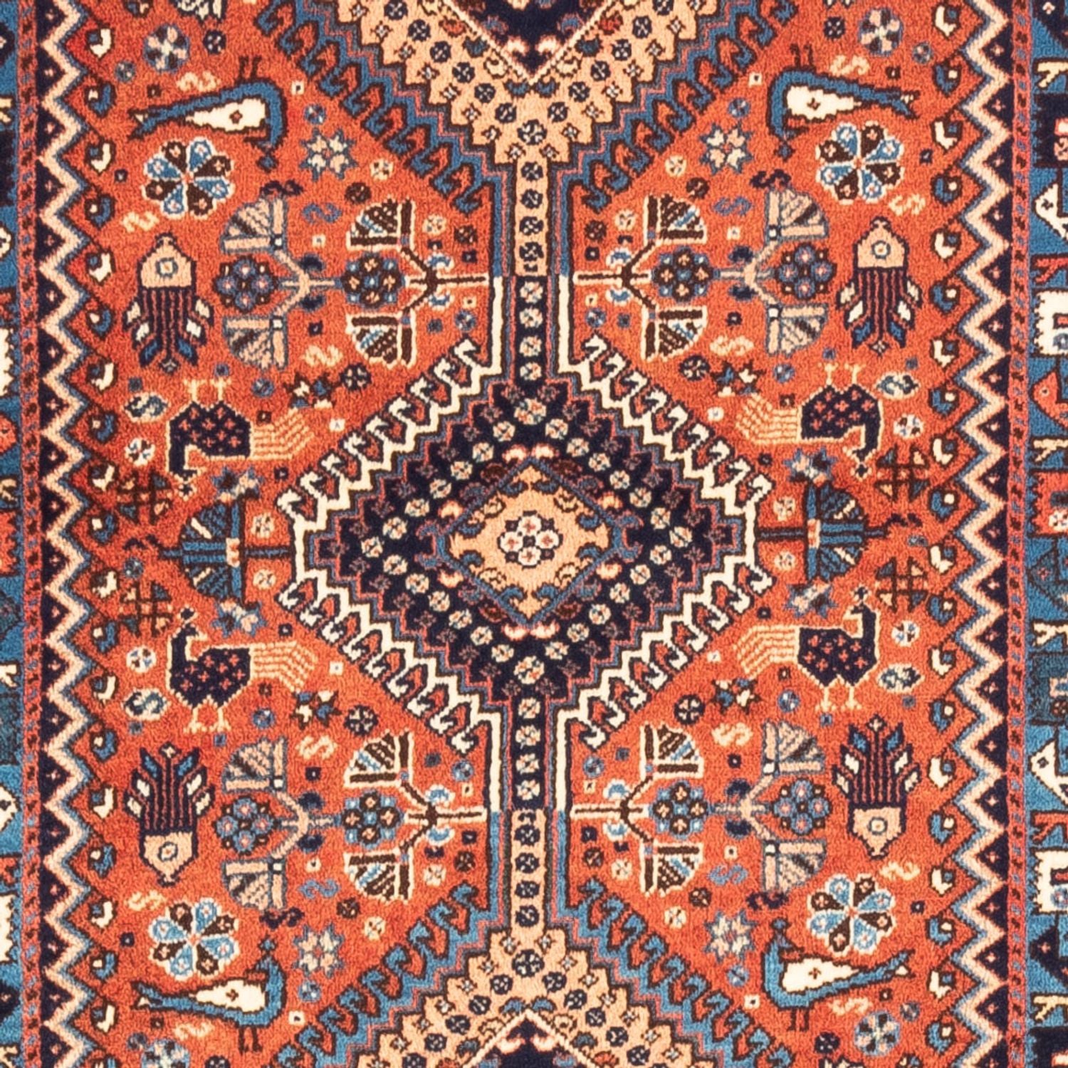 Tappeto corsia Tappeto Persero - Nomade - 208 x 80 cm - rosso
