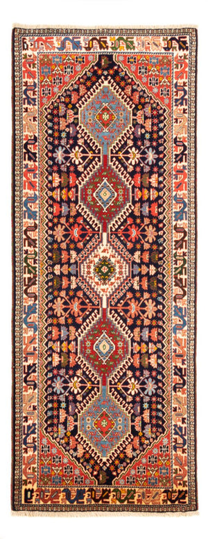 Tappeto corsia Tappeto Persero - Nomade - 207 x 80 cm - blu scuro