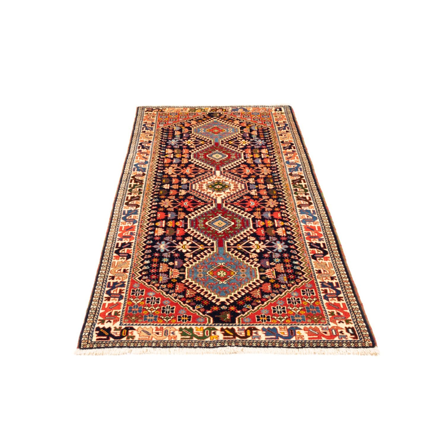 Tappeto corsia Tappeto Persero - Nomade - 207 x 80 cm - blu scuro