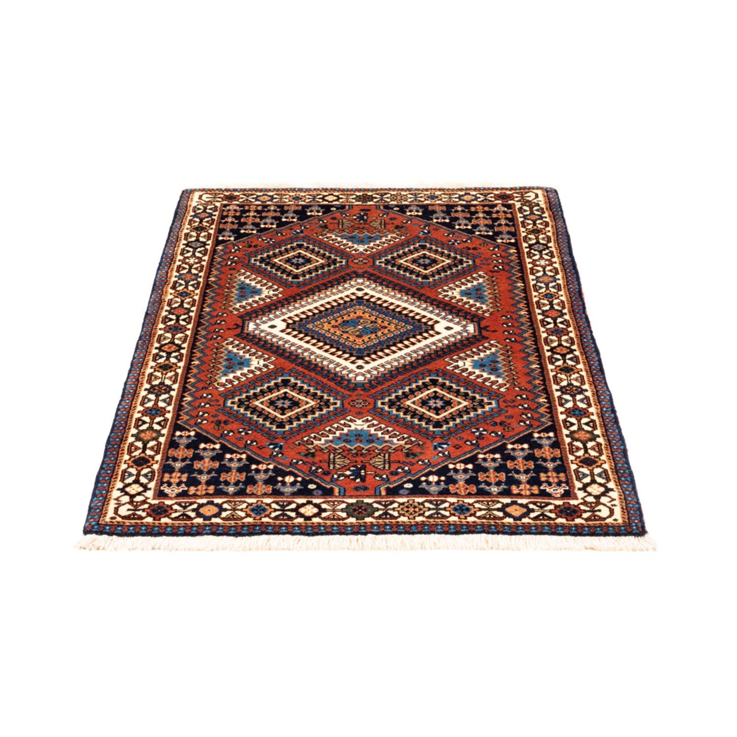 Tappeto Persero - Nomade - 126 x 80 cm - rosso