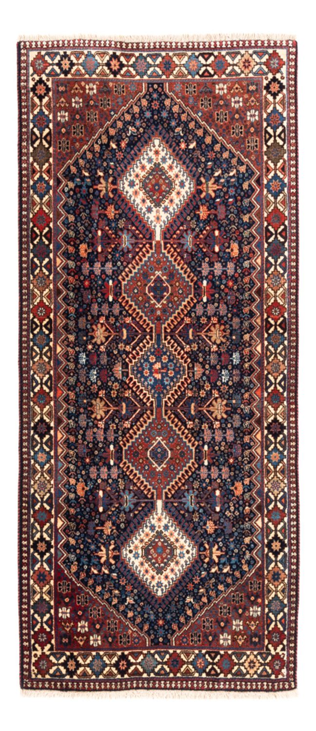 Tappeto corsia Tappeto Persero - Nomade - 188 x 82 cm - blu scuro