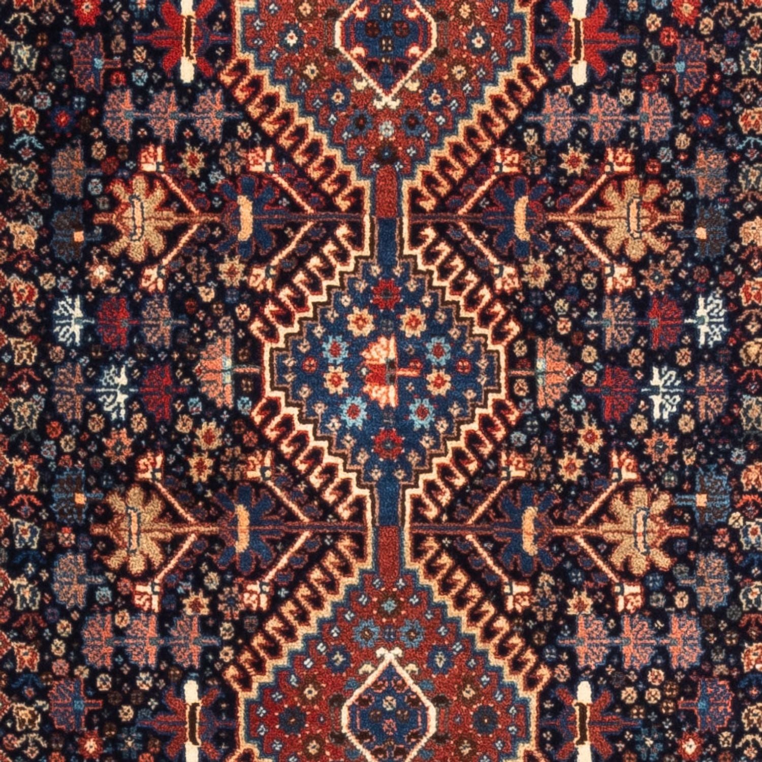 Tappeto corsia Tappeto Persero - Nomade - 188 x 82 cm - blu scuro