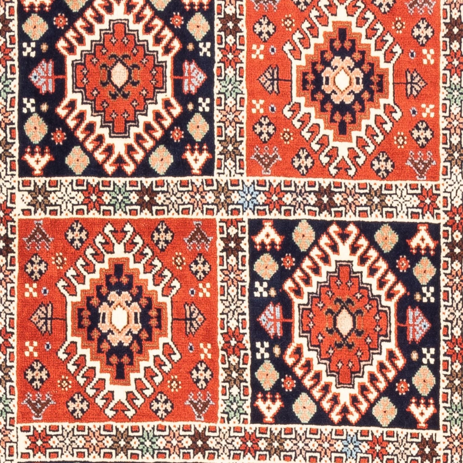 Tappeto corsia Tappeto Persero - Nomade - 205 x 83 cm - multicolore