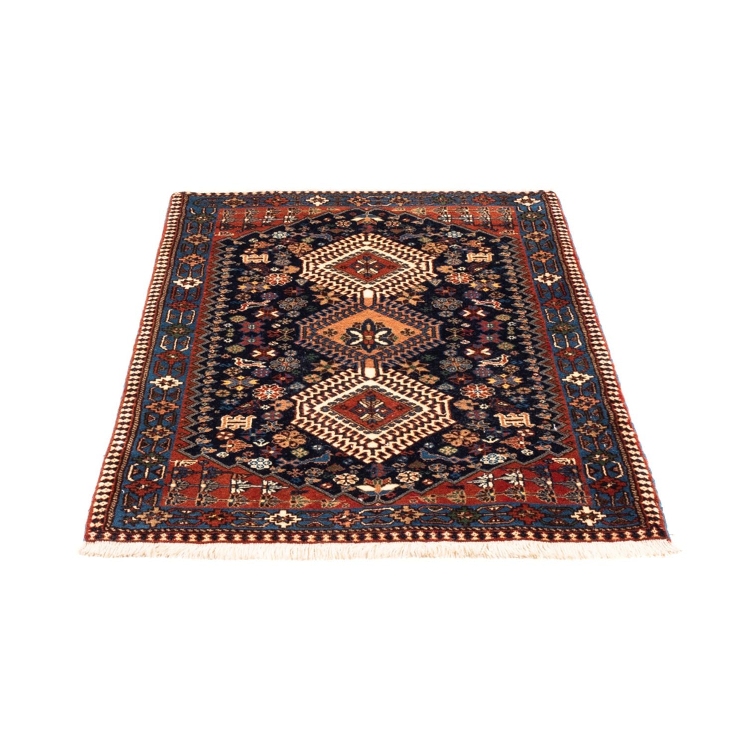 Tappeto Persero - Nomade - 132 x 80 cm - blu scuro