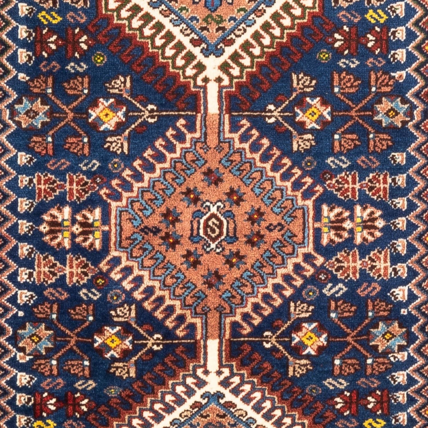 Tappeto Persero - Nomade - 133 x 82 cm - blu scuro