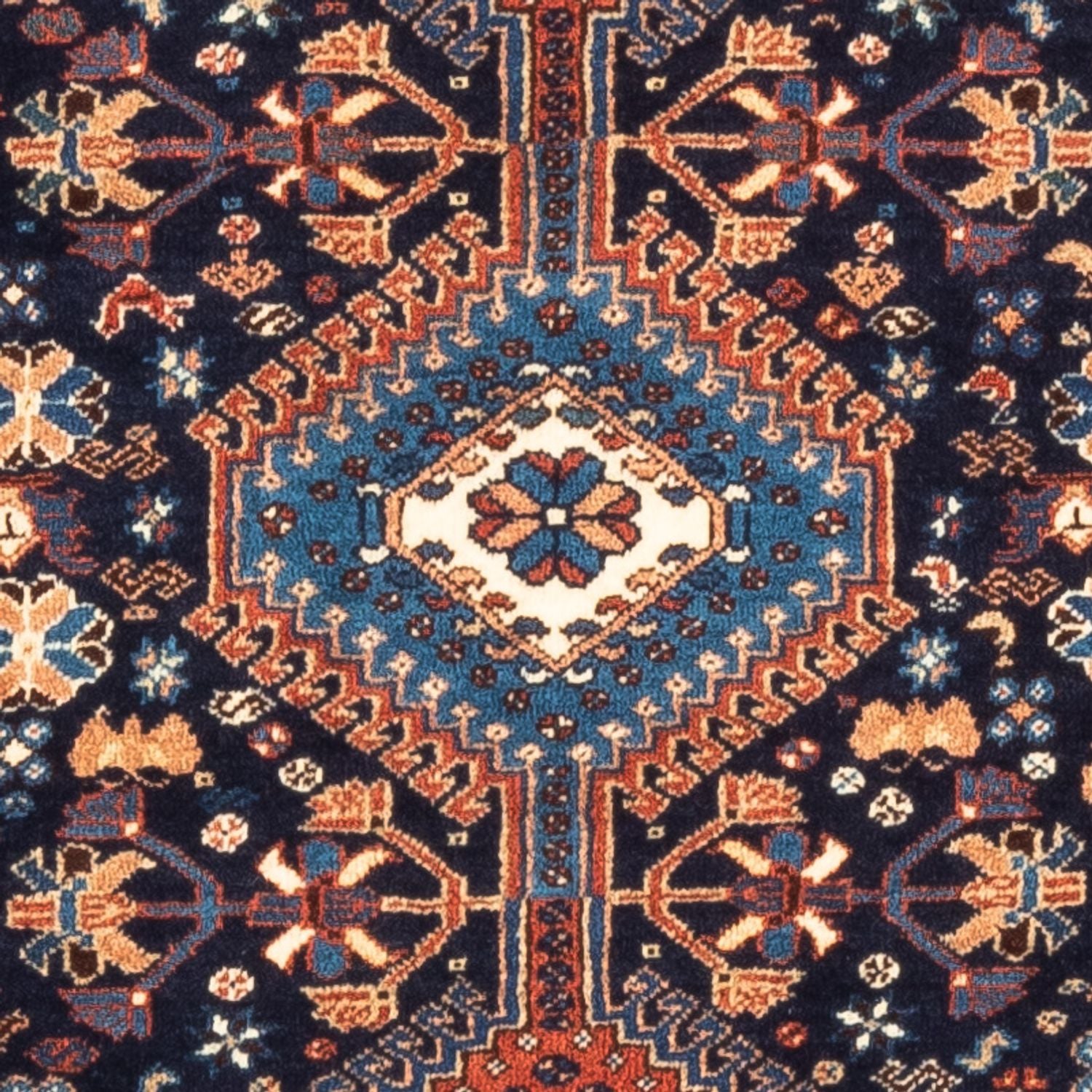 Tappeto Persero - Nomade - 125 x 83 cm - blu scuro