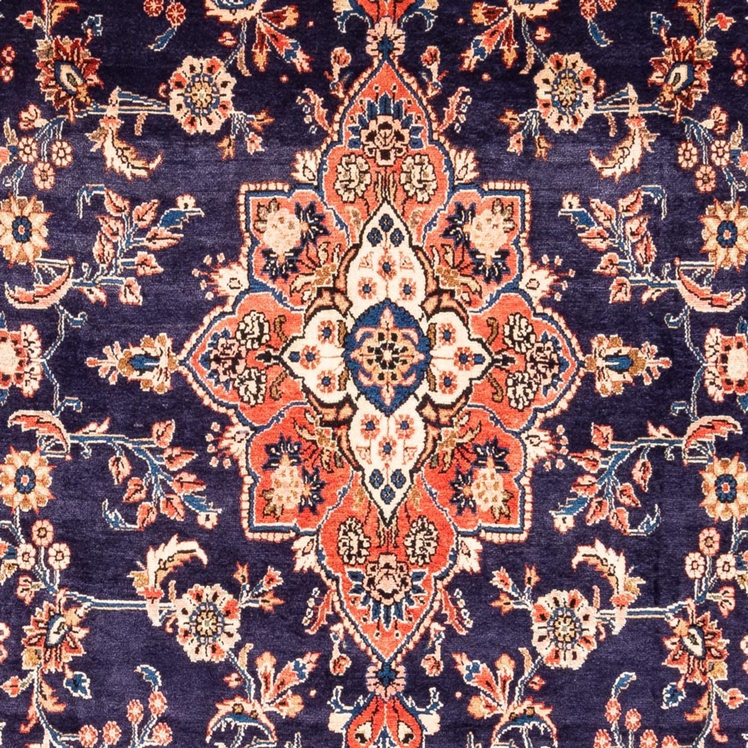 Tappeto Persero - Nomade - 338 x 216 cm - blu scuro