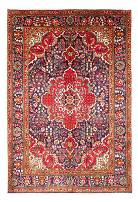 Tappeto Persero - Tabriz - 300 x 206 cm - blu scuro