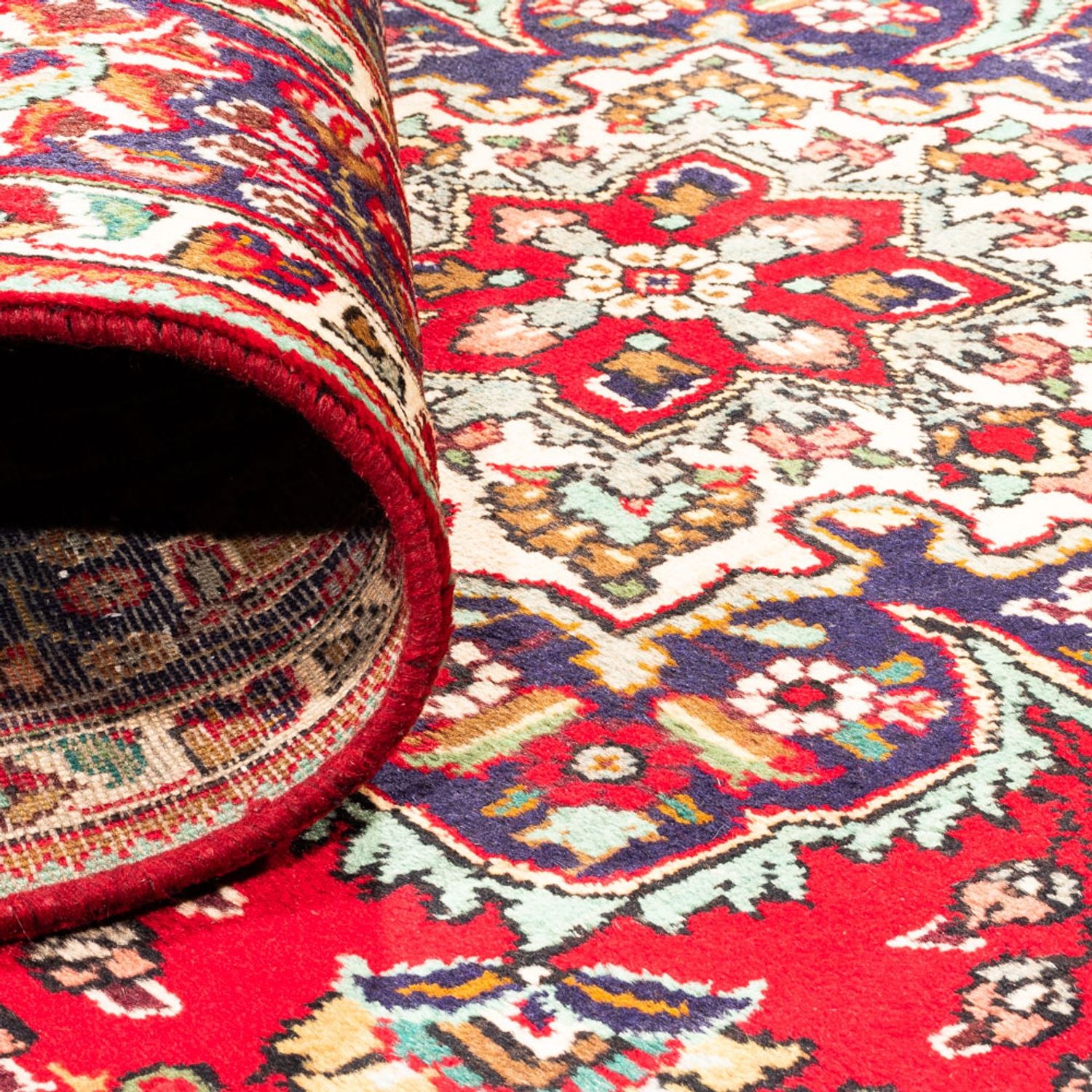 Tappeto Persero - Tabriz - 304 x 210 cm - rosso