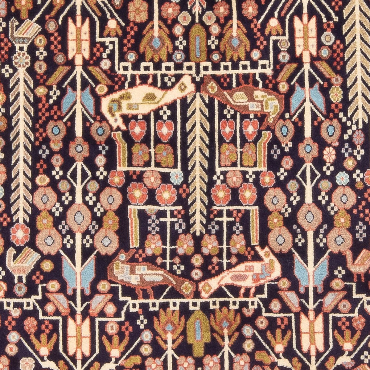 Tappeto Persero - Nomade - 200 x 154 cm - blu scuro