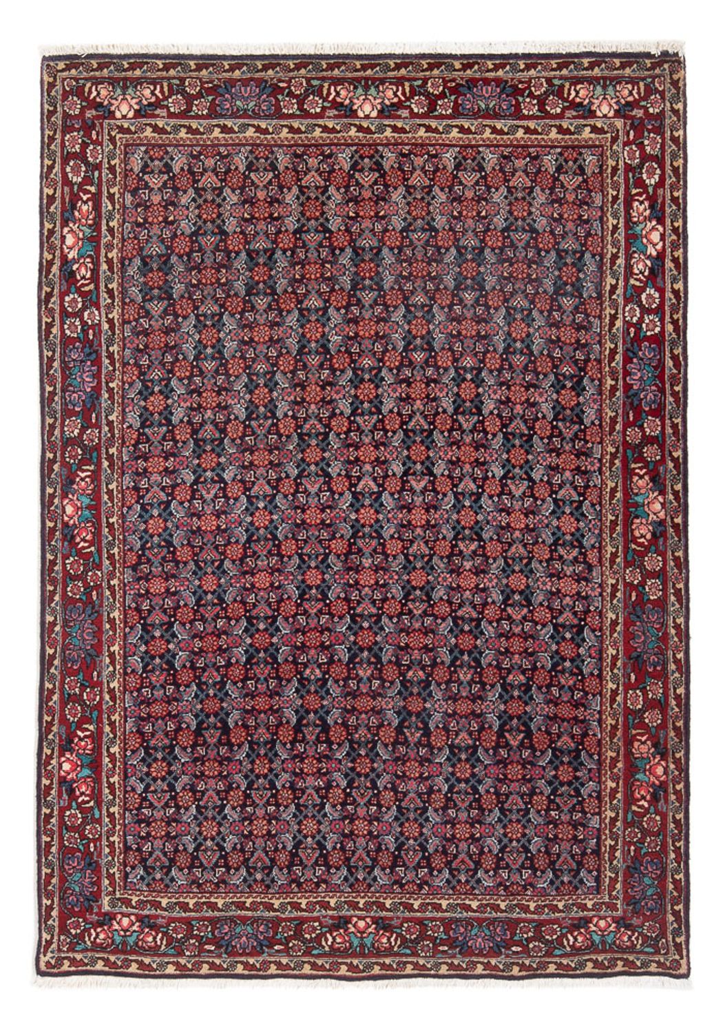 Tappeto Persero - Bidjar - 168 x 115 cm - blu scuro