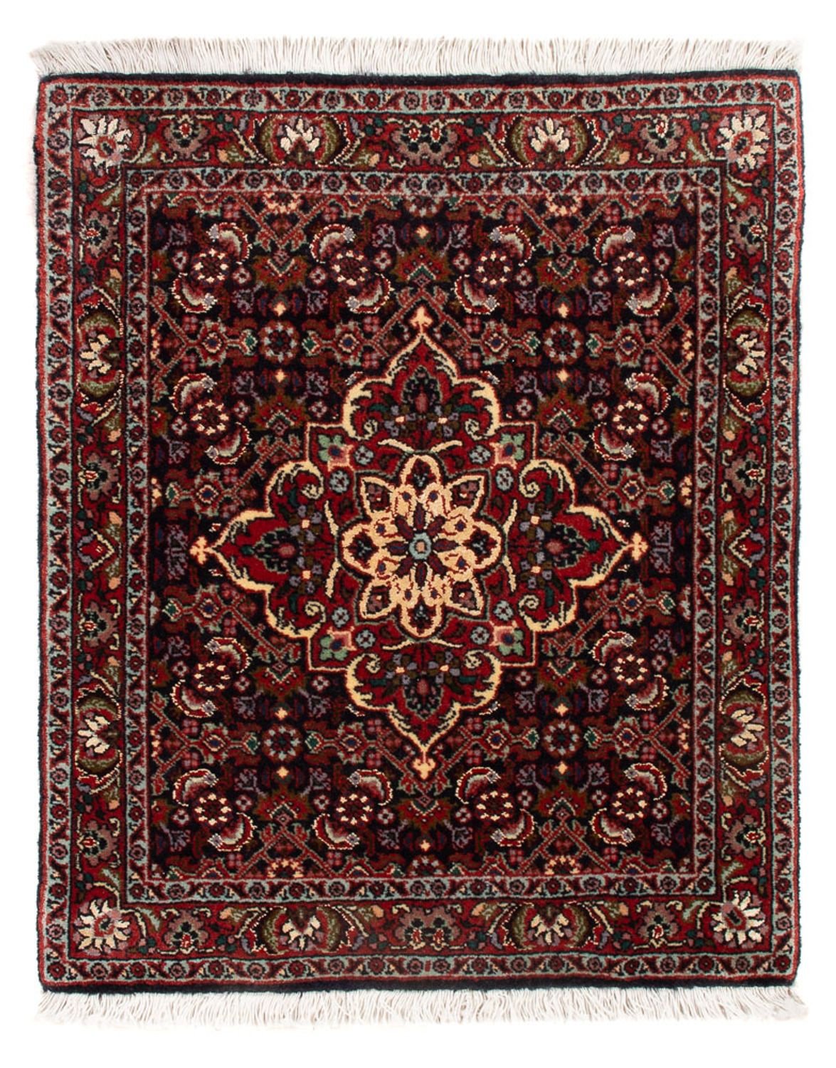 Tappeto Persero - Bidjar - 71 x 46 cm - blu scuro