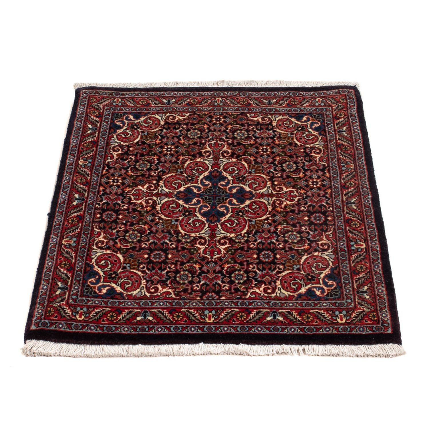 Tappeto Persero - Bidjar - 73 x 53 cm - blu scuro