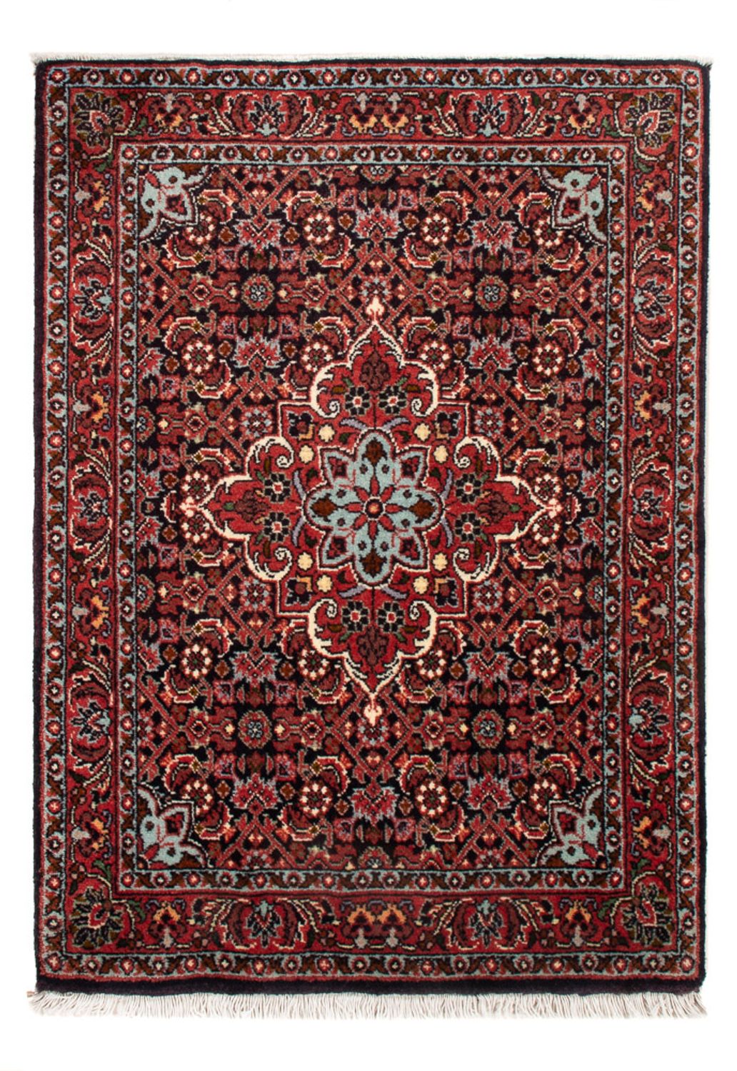 Tappeto Persero - Bidjar - 72 x 52 cm - blu scuro