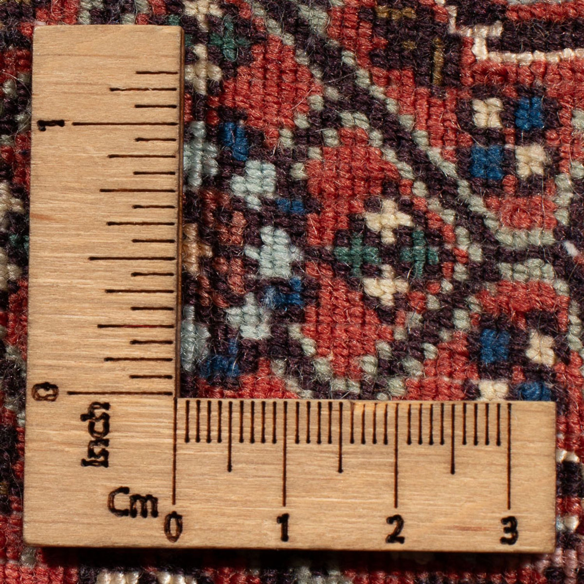 Tappeto Persero - Bidjar - 60 x 50 cm - rosso