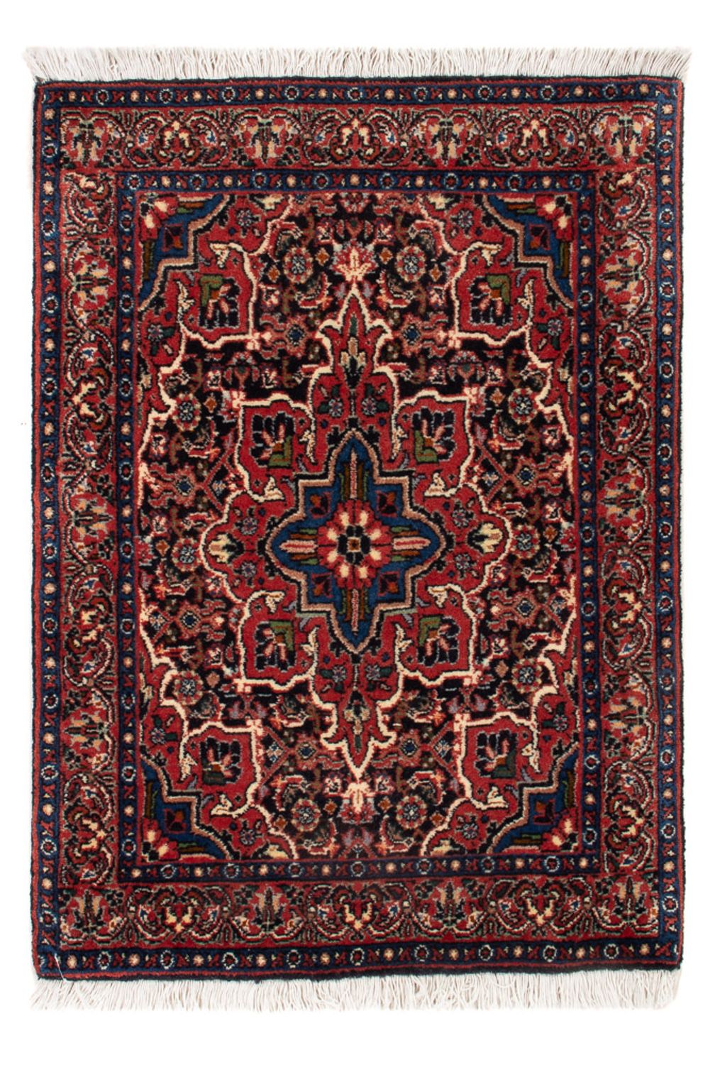 Tappeto Persero - Bidjar - 72 x 50 cm - blu scuro
