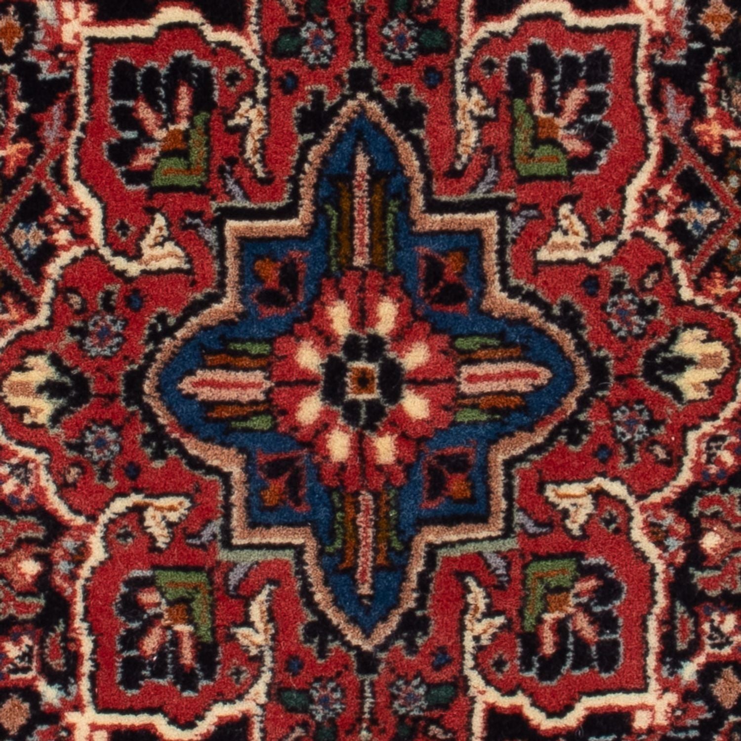 Tappeto Persero - Bidjar - 72 x 50 cm - blu scuro